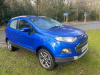 Used Ford Ecosport Titanium 125 HP (91 kW) 2015 Blue SUV