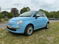 Usado Fiat 500 Lounge 69 CV (50 kW) 2012 Azul Utilitario