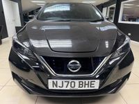 Used Nissan Leaf N-Connecta 110 kW (150 HP) 2021 Black Hatchback