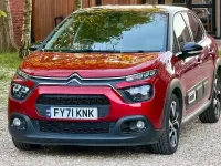 Used Citroën C3 PureTech 108 HP (79 kW) 2021 Red Hatchback