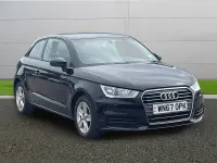 Used Audi A1 Design 95 HP (69 kW) 2017 Black Hatchback