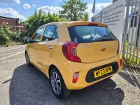 Used Kia Picanto 2023 Yellow Hatchback