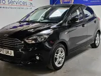 Used Ford Ka Plus Zetec 70 HP (51 kW) 2017 Black Hatchback