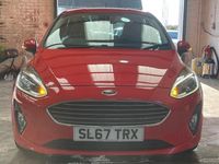 Used Ford Fiesta Zetec 85 HP (62 kW) 2017 Red Hatchback