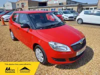 Used Skoda Fabia 2011 Red Hatchback