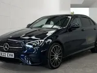 Used Mercedes E200 AMG line 2022 Blue Sedan