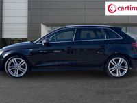 Used Audi A3 Sportback S-Line 150 HP (110 kW) 2018 Black Hatchback