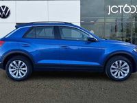 Used VW T-Roc SE 150 HP (110 kW) 2021 Blue SUV