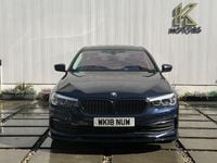 Used BMW 520 Comfort Edition 2018 Blue Sedan