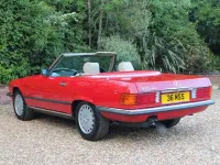 Used Mercedes SL300 1989 Red Cabriolet