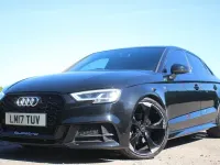 Used Audi A3 Black Edition 190 HP (139 kW) 2017 Black Sedan