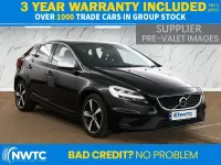 Used Volvo V40 R-Design 2016 Black Hatchback