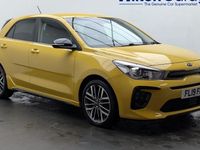 Used Kia Rio GT-Line 120 HP (88 kW) 2019 Yellow Hatchback