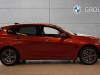 Used BMW 118 Sport Line 136 HP (100 kW) 2021 Sunset orange Hatchback