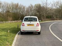 Used Fiat 500 Lounge 69 HP (50 kW) 2018 White Hatchback