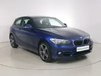 Used BMW 118 Sport Line 150 HP (110 kW) 2016 Blue Hatchback