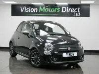 Used Fiat 500 S 69 HP (50 kW) 2018 Black Hatchback