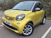 Used Smart ForTwo Cabrio Passion 71 HP (52 kW) 2016 Yellow Cabriolet