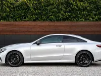 Used Mercedes E300 AMG line 2021 White Coupe