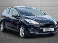 Used Ford Fiesta Zetec 82 HP (60 kW) 2014 Black Hatchback