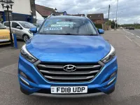 Used Hyundai Tucson SE 136 HP (100 kW) 2018 Blue SUV