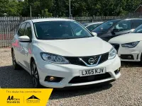 Used Nissan Pulsar N-TEC 115 HP (84 kW) 2015 White Hatchback
