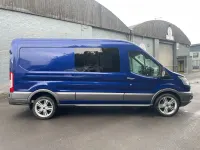 Used Ford Transit 130 HP (95 kW) 2017 Blue Van