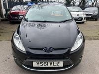 Used Ford Fiesta Zetec 2012 Black Hatchback