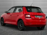 Used Skoda Fabia Colour Edition 94 HP (69 kW) 2021 Corrida red black magic pearl effect Hatchback