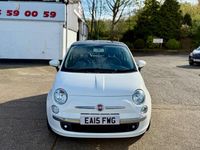 Used Fiat 500 Lounge 69 HP (50 kW) 2015 White Hatchback