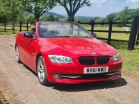 Used BMW 320 Cabriolet 184 HP (135 kW) 2012 Red Cabriolet