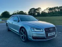 Used Audi A8 Sport 258 HP (189 kW) 2015 Silver Sedan