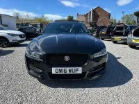 Begagnad Jaguar XE R-Sport 180 HK (132 kW) 2016 Svart Sedan