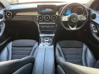 Used Mercedes C220 AMG line 2019 White Estate