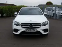 Gebraucht Mercedes E220 AMG Line Premium 2017 Weiß Kombi