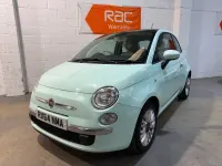 Used Fiat 500 Lounge 69 HP (50 kW) 2014 Green Hatchback