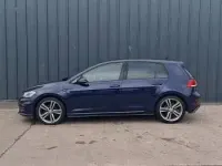 Used VW Golf VII R-line 150 HP (110 kW) 2019 Blue Hatchback