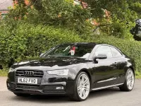 Used Audi A5 S-Line 245 HP (180 kW) 2012 Black Coupe
