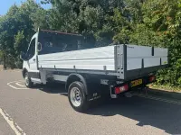 Used Ford Transit 130 HP (95 kW) 2021 White Cabriolet