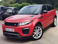 Used Land Rover Range Rover evoque HSE Dynamic 2016 Red Estate