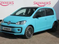 Used VW up! high up! 75 HP (55 kW) 2019 Blue Hatchback