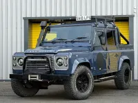 Used Land Rover Defender 124 HP (91 kW) 2010 Blue Pickup