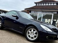 Used Mercedes SLK200 2005 Blue Cabriolet