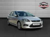 Used Ford Focus Zetec 125 HP (91 kW) 2009 Silver Hatchback