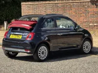 Used Fiat 500 2023 Black Cabriolet