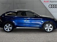 Used Audi Q5 Sportback S-Line 200 HP (147 kW) 2021 Blue SUV