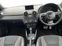 Used Audi A1 Sportback S-Line 125 HP (91 kW) 2018 Black Hatchback