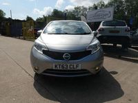 Used Nissan Note Tekna 90 HP (66 kW) 2014 Silver MPV