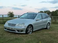 Used Mercedes C220 2007 Silver Estate