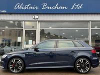 Used Audi A3 Sportback S-Line 2019 Blue Hatchback